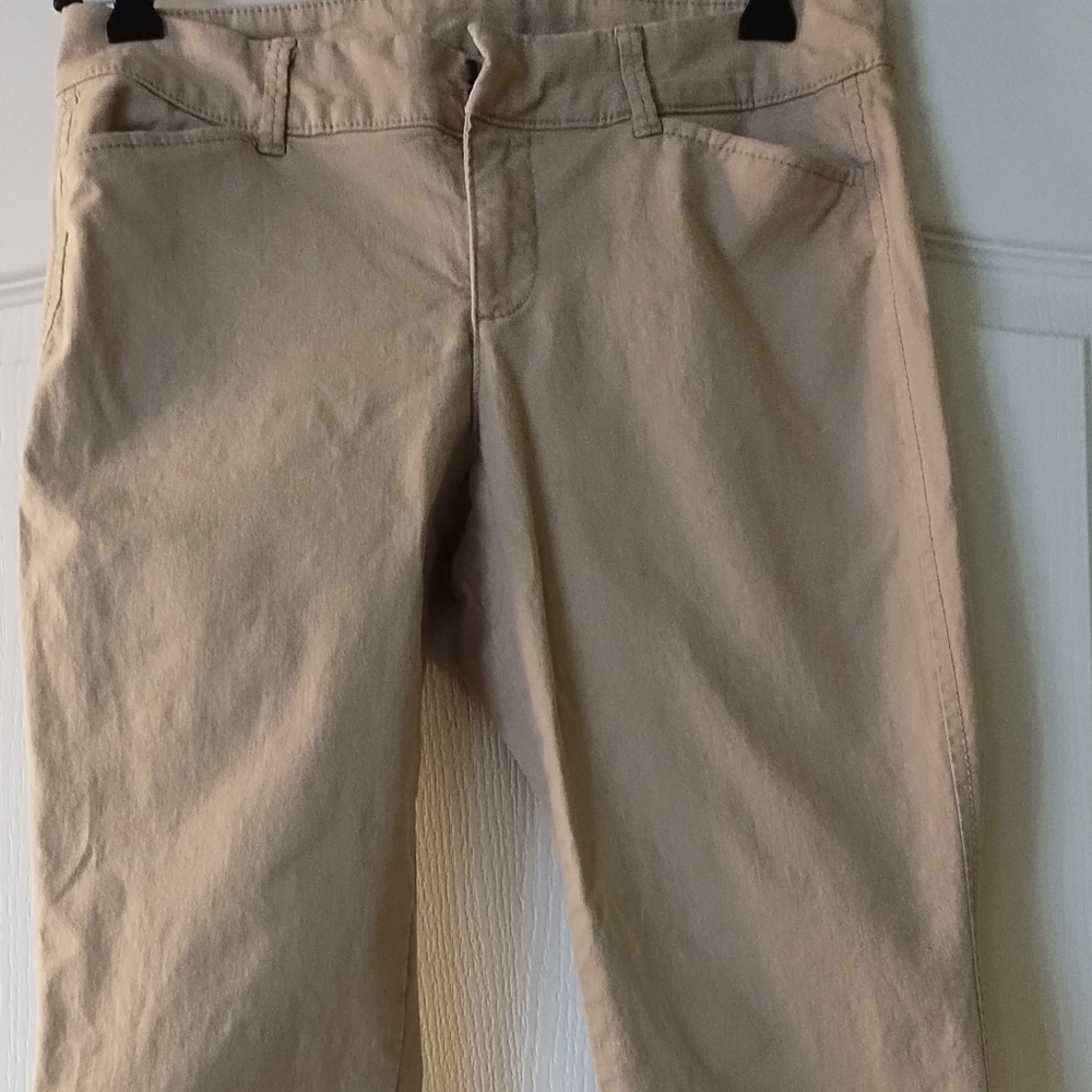 Old Navy Pixie Chico Petite Short Beige Pants - Size 2P